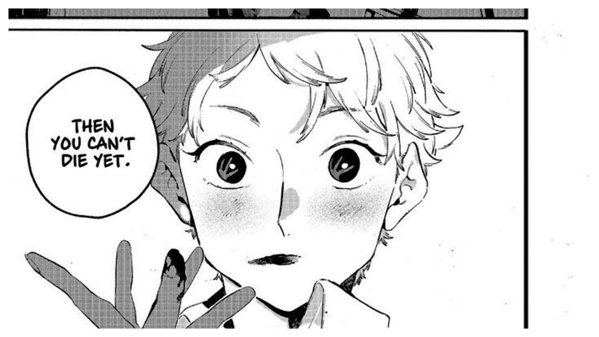 A younger Ryuji as shown in the manga (Image via Kodansha)